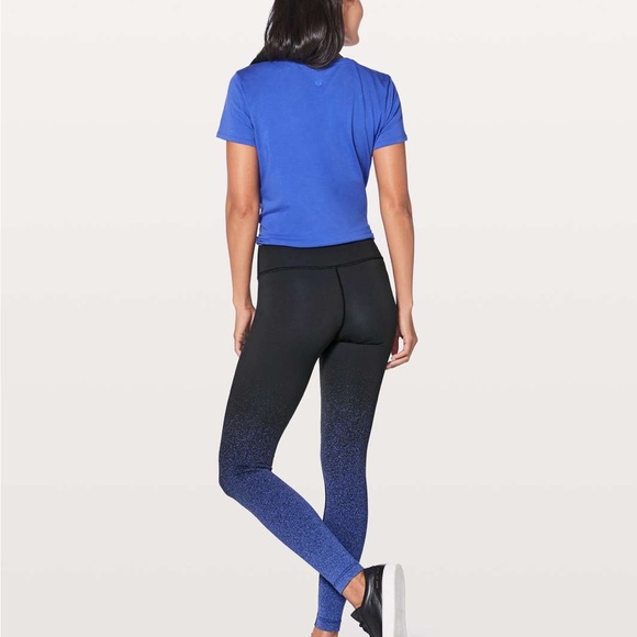 Lululemon size 10 Wunder under Hi rise tight ombré speckle 28 in. - Picture 2 of 3